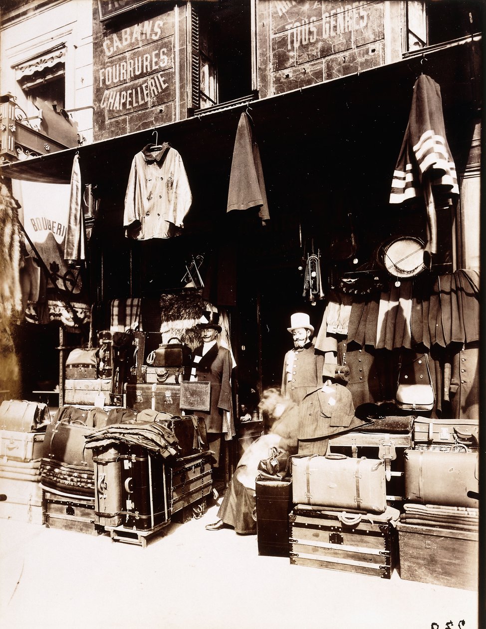 Rue de Petit Chouard af Eugène Atget