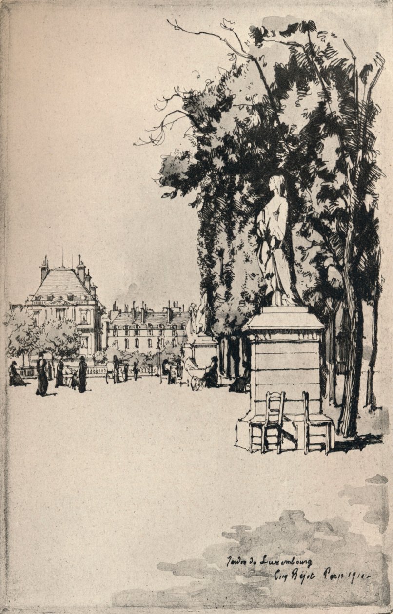 Luxembourg-haven, 1915 af Eugene Bejot