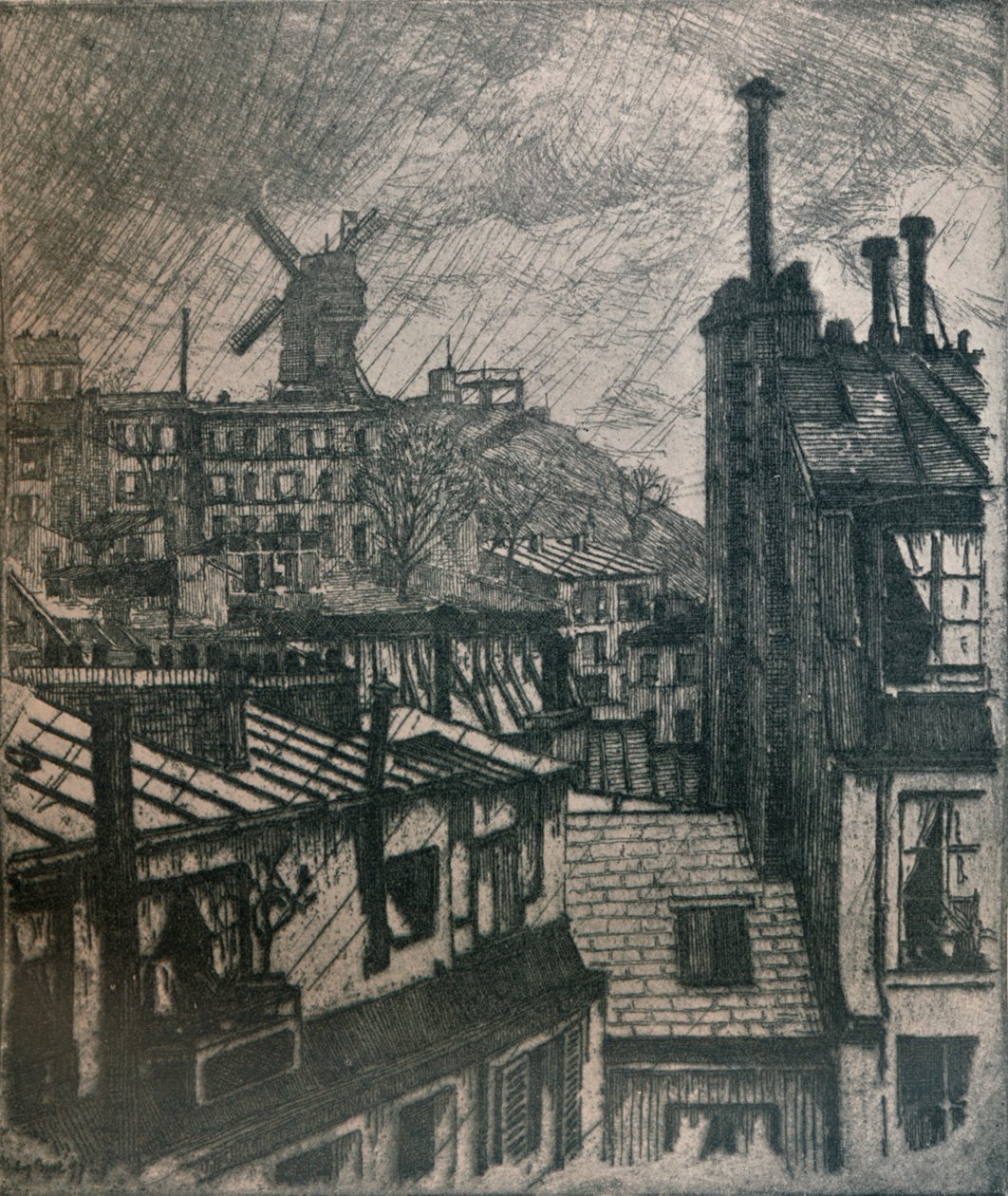Montmartre, 1897 af Eugene Bejot