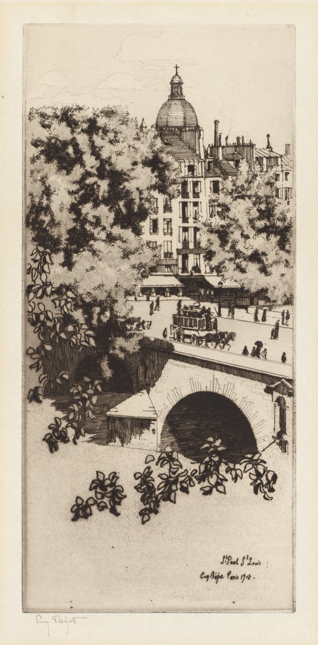 Saint-Paul-Saint-Louis, 1908. af Eugene Bejot