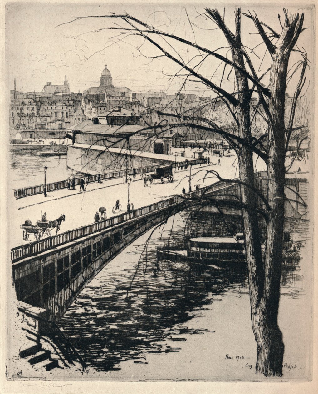 Lighuset, 1915 af Eugene Bejot