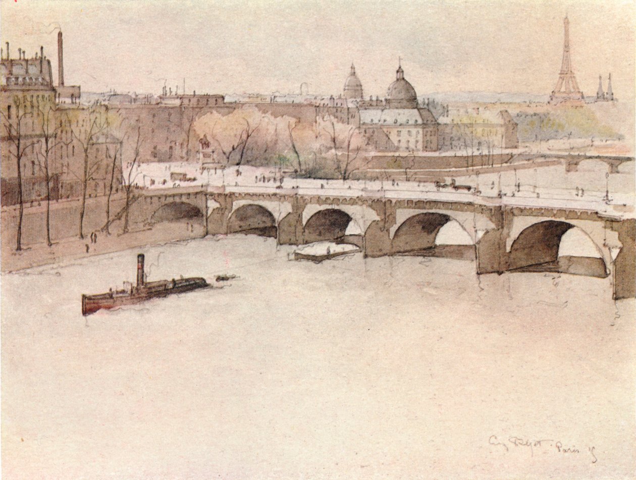 Pont Neuf, 1915 af Eugene Bejot