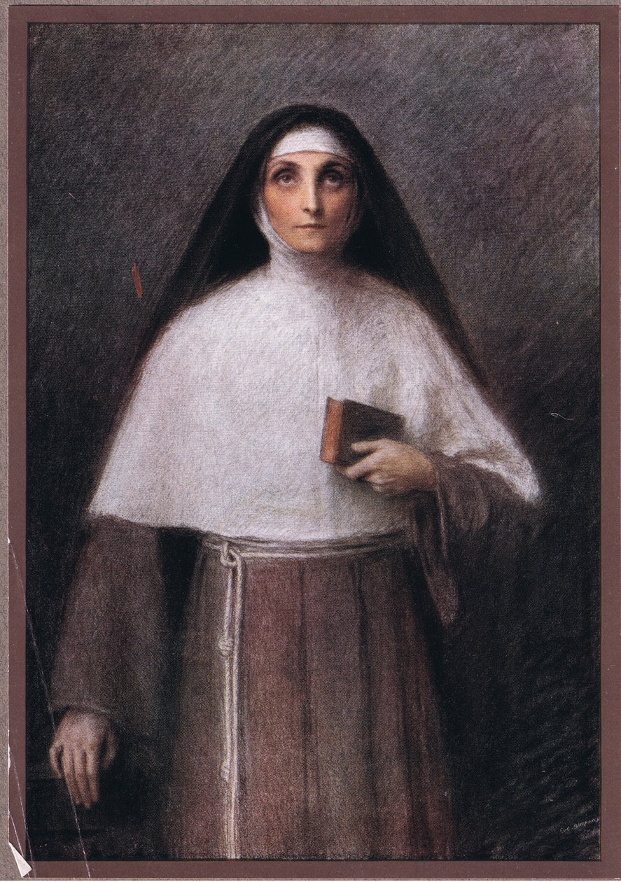 St Clare, 1919 af Eugene Burnand