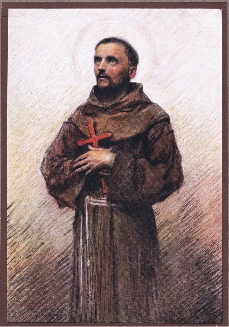 Sankt Frans, 1919 af Eugene Burnand