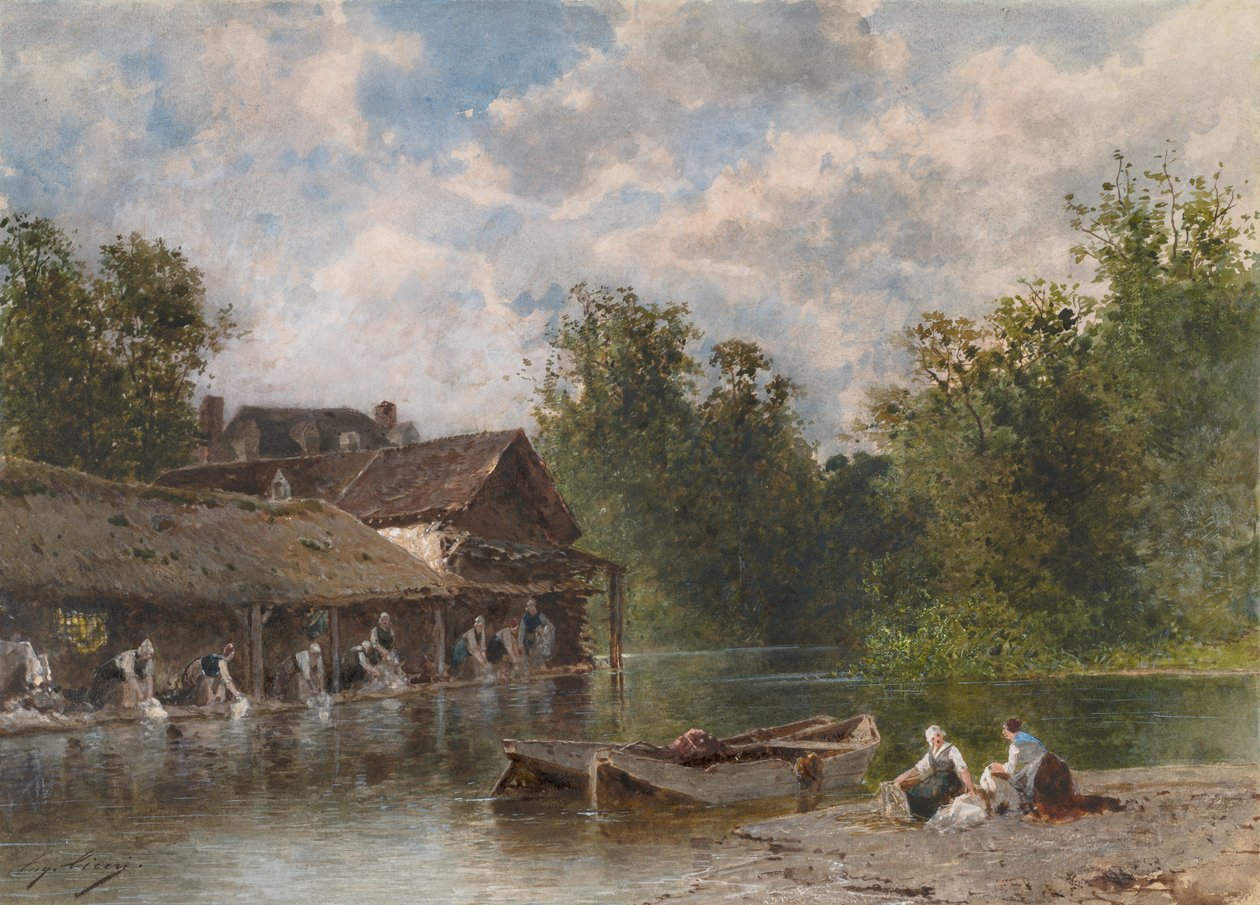 Vaskekonerne af Eugene Ciceri