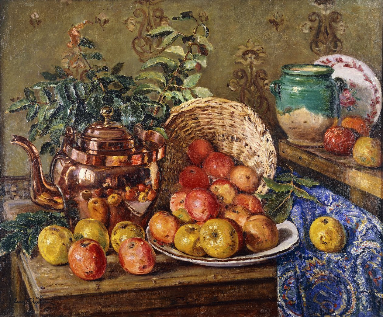 Stilleben; Nature Morte, af Eugene Claude
