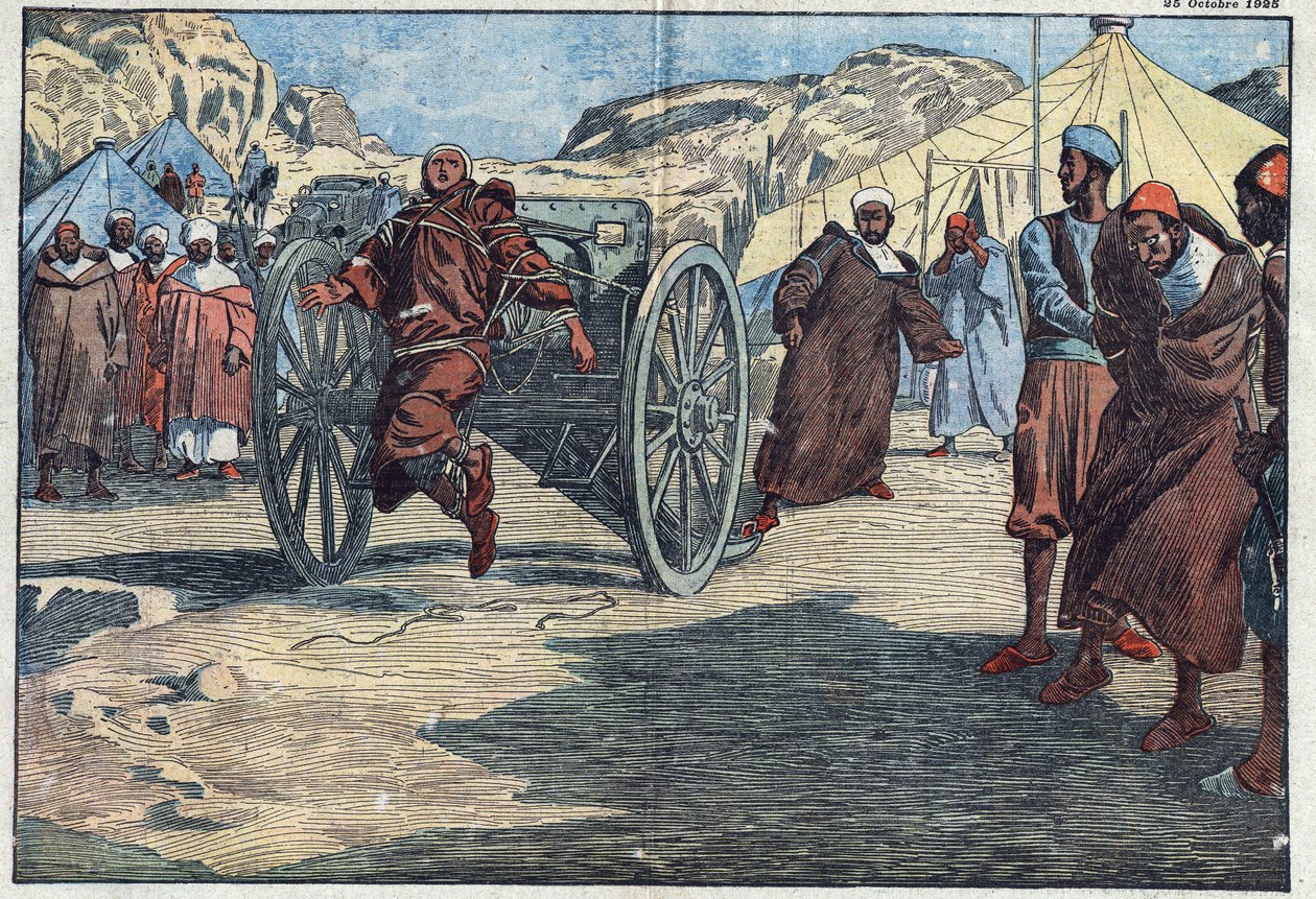 Marokko-krigen: Dubelkarem (Abdulkarim Al Khattabi af Eugene Damblans