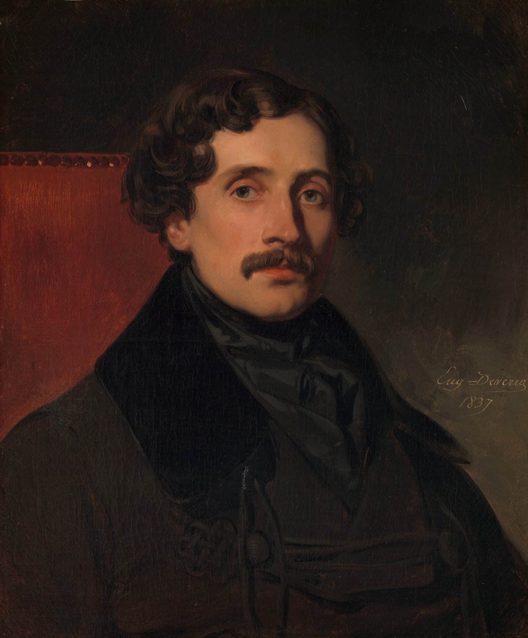 Louis-Felix Amiel 1802-1864, 1837. af Eugene Deveria