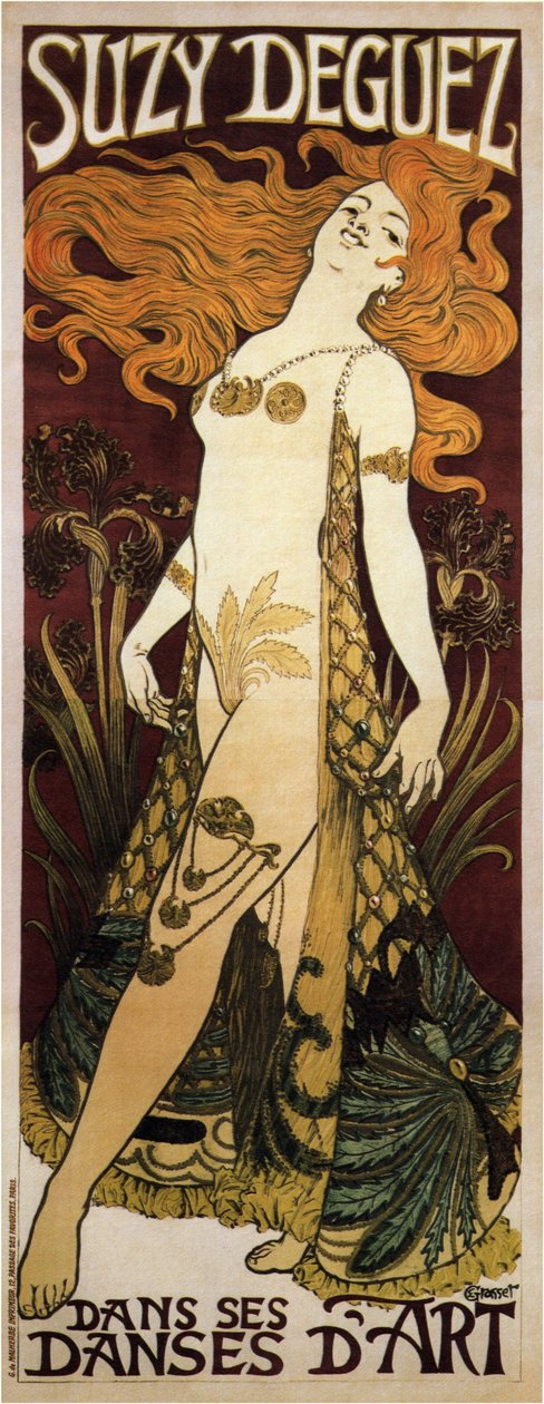 Suzy Deguez, 1905 af Eugene Grasset