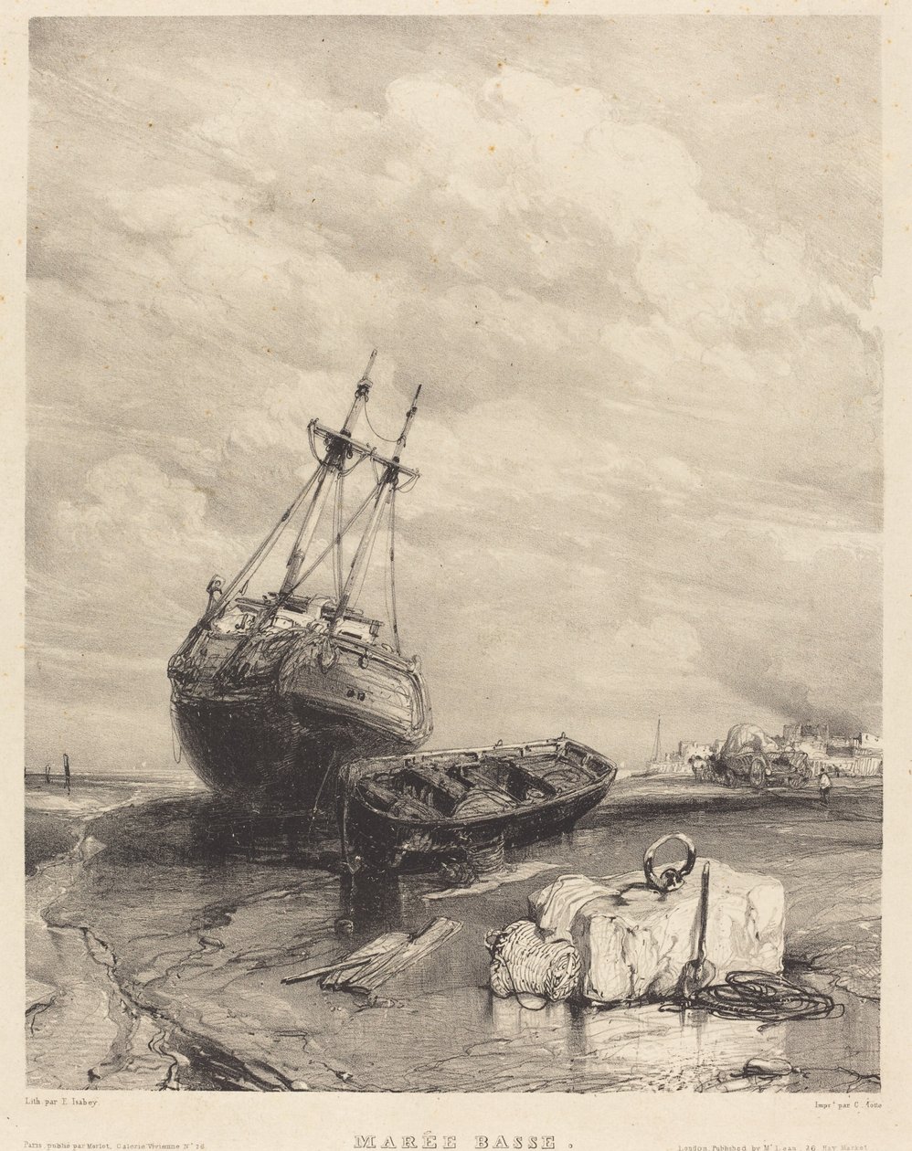 Lavvande af Eugene Isabey