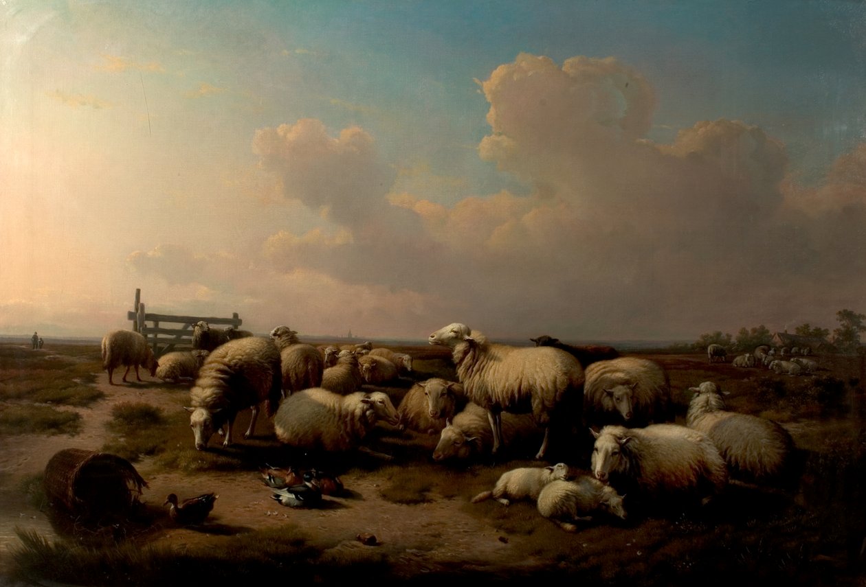 Fårene af Eugene Joseph Verboeckhoven