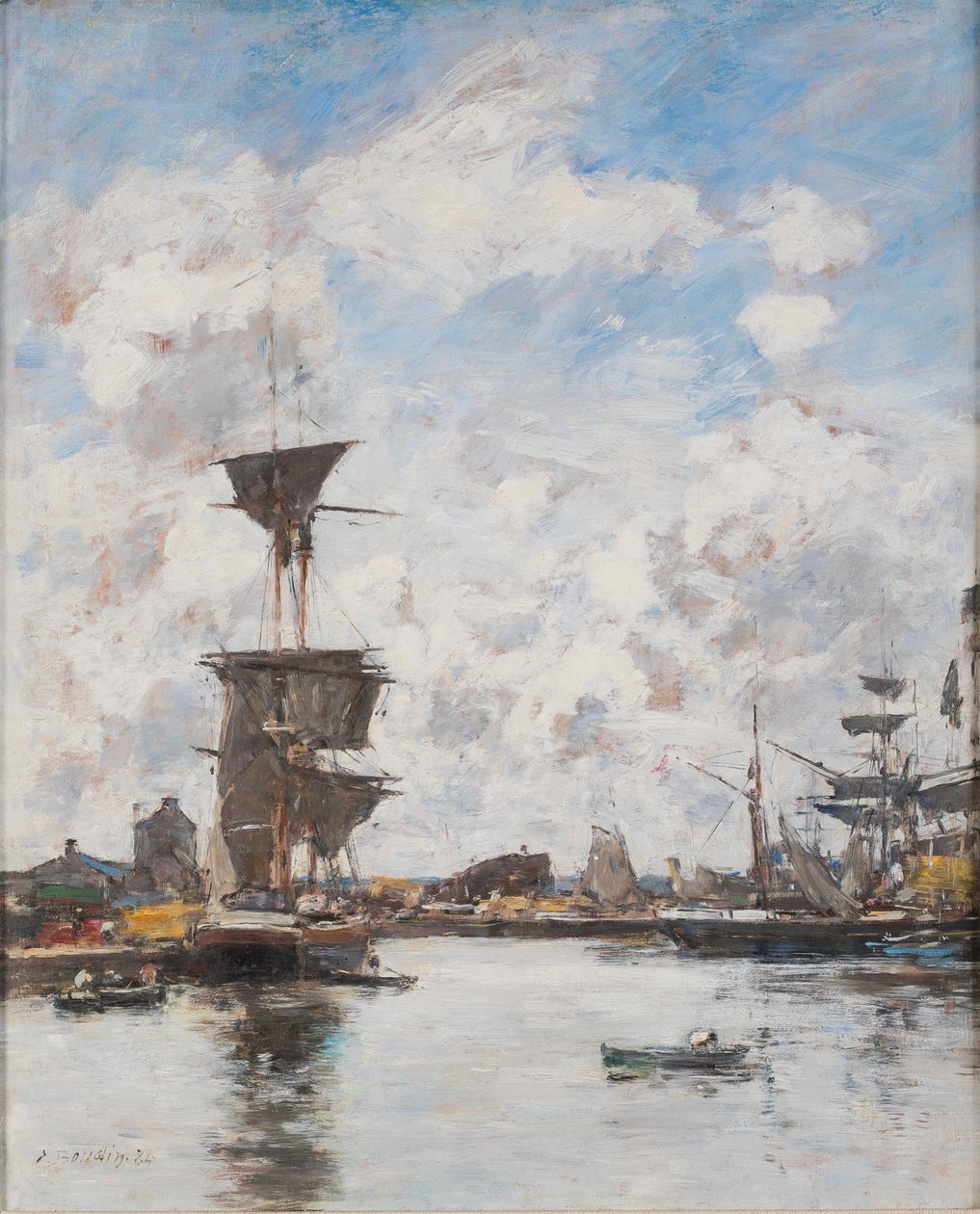 Deauville. Bassinet, 1884. af Eugene Louis Boudin