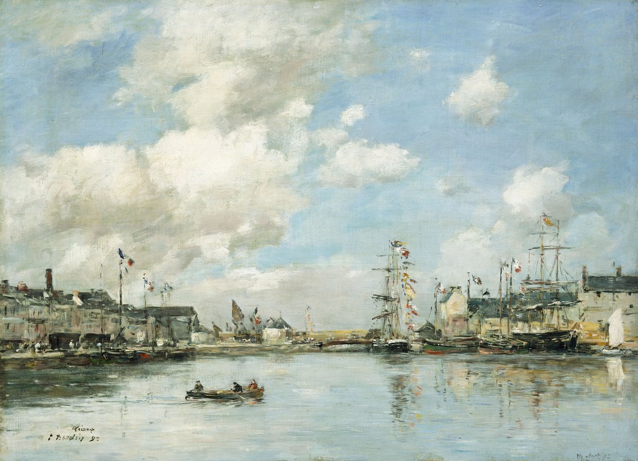 Fecamp, bassinet, 1892 af Eugene Louis Boudin