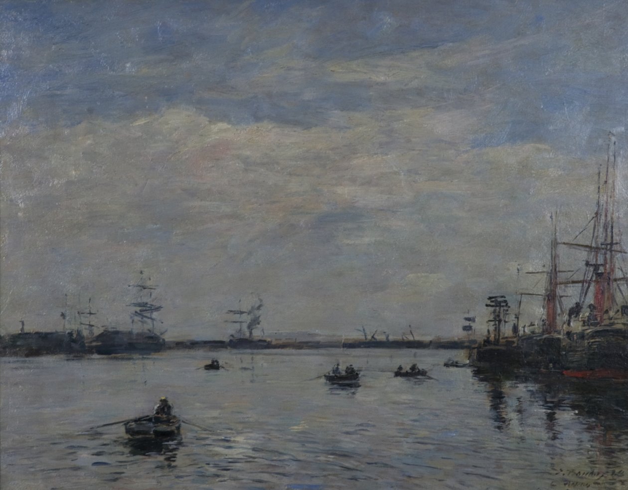 Le Havre, 1888 af Eugene Louis Boudin