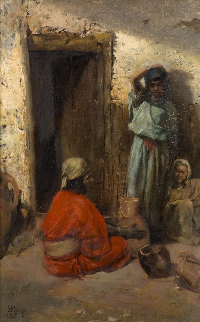 En arabisk gade af Eugene Pavy