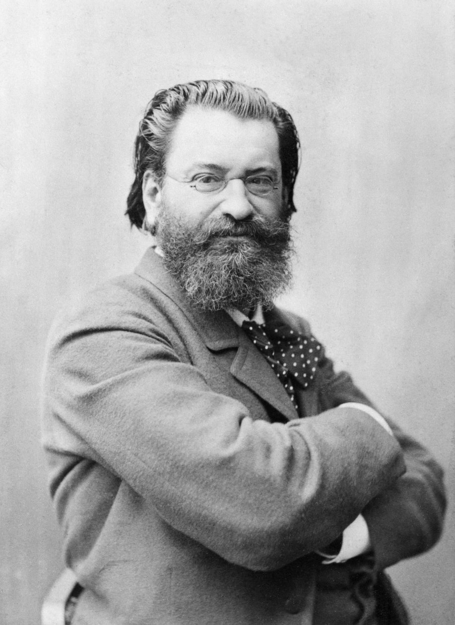Portræt af Edouard Drumont af Eugene Pirou