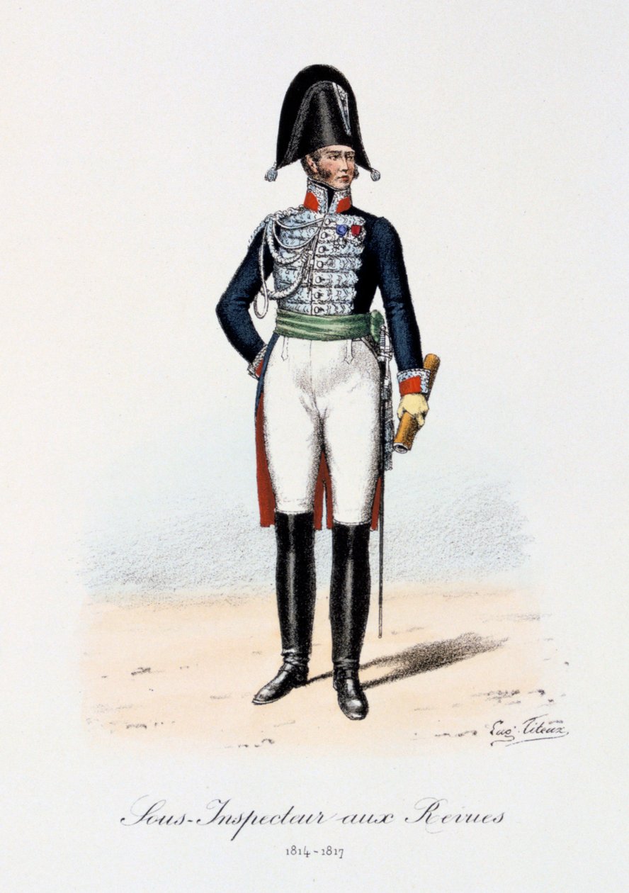 Underinspektør for anmeldelser, 1814-17 af Eugene Titeux