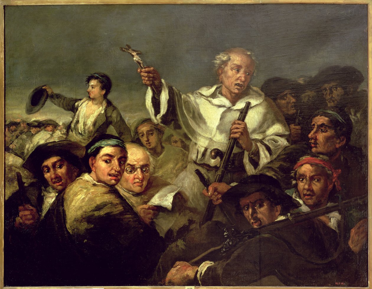 Revolutionen af Eugenio Lucas Velázquez