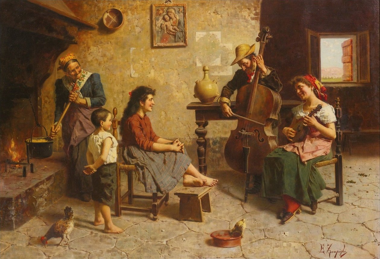 Rustikansk musik af Eugenio Zampighi