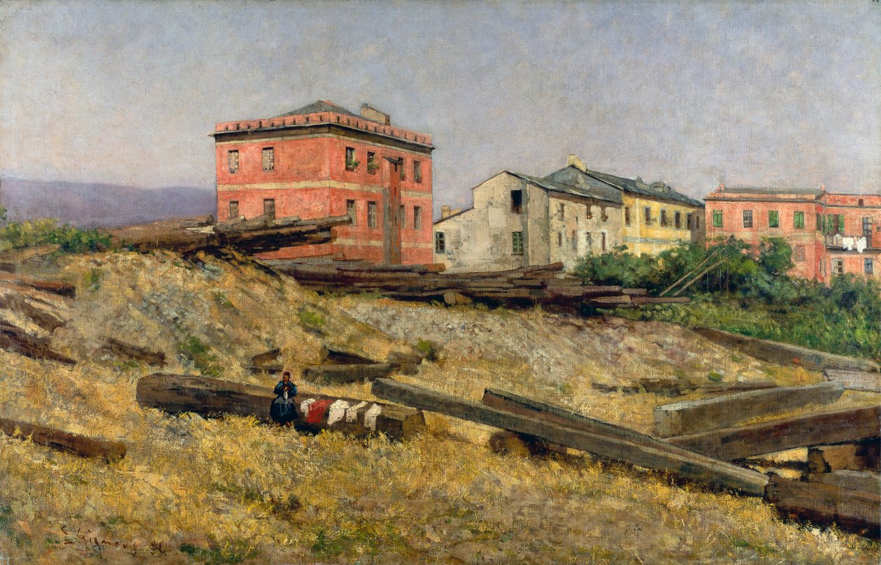 Huse i de liguriske Appenninerne af Eugenio Gignous