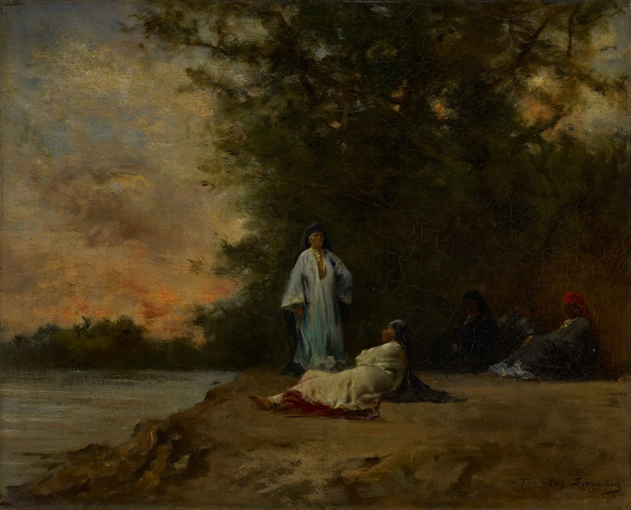 Orientalerne, 1871 af Eugène Fromentin
