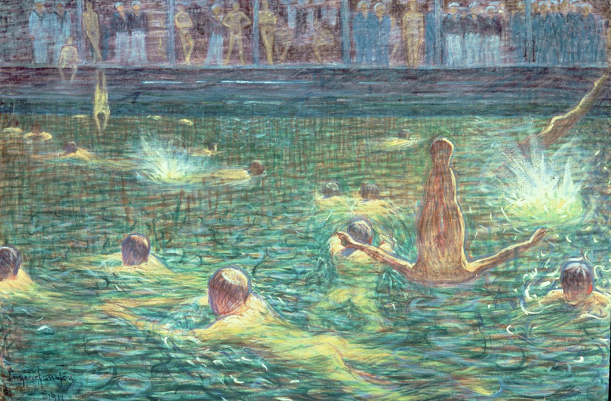 Badsump, 1911 af Eugène Jansson