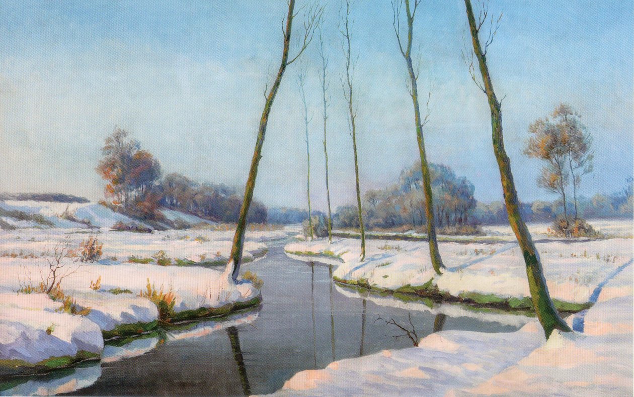 Snelandskab af Eugène Mousset
