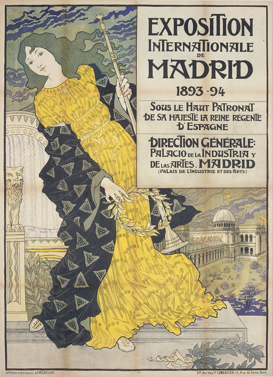 Madrids internationale udstilling af Eugene Grasset