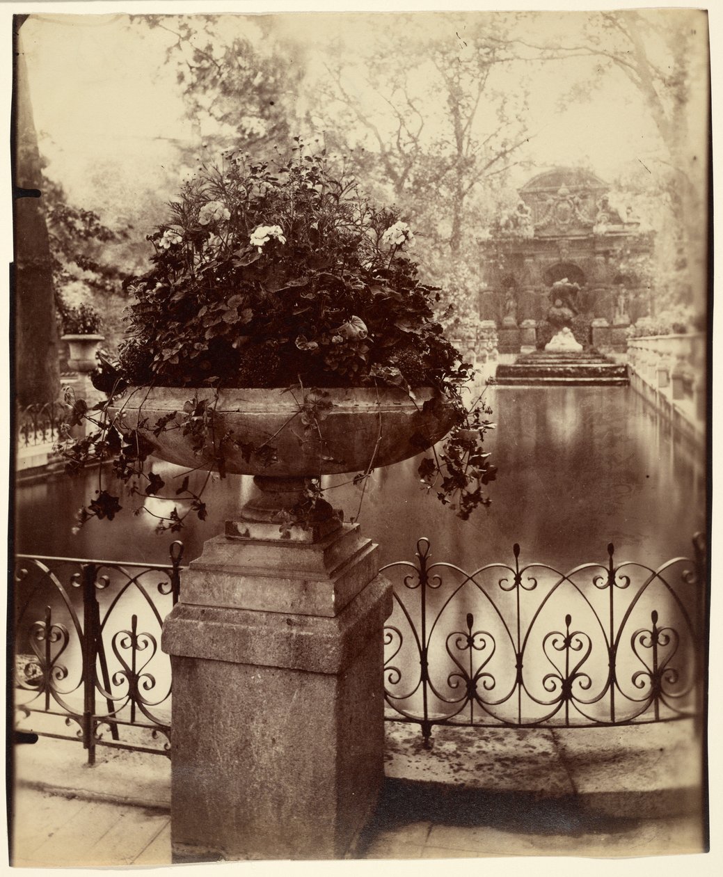Luxembourg-haven af Eugène Atget