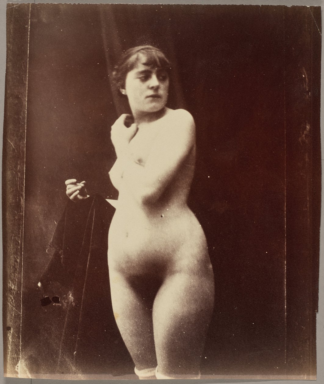 [Nøgen kvinde] af Eugène Atget