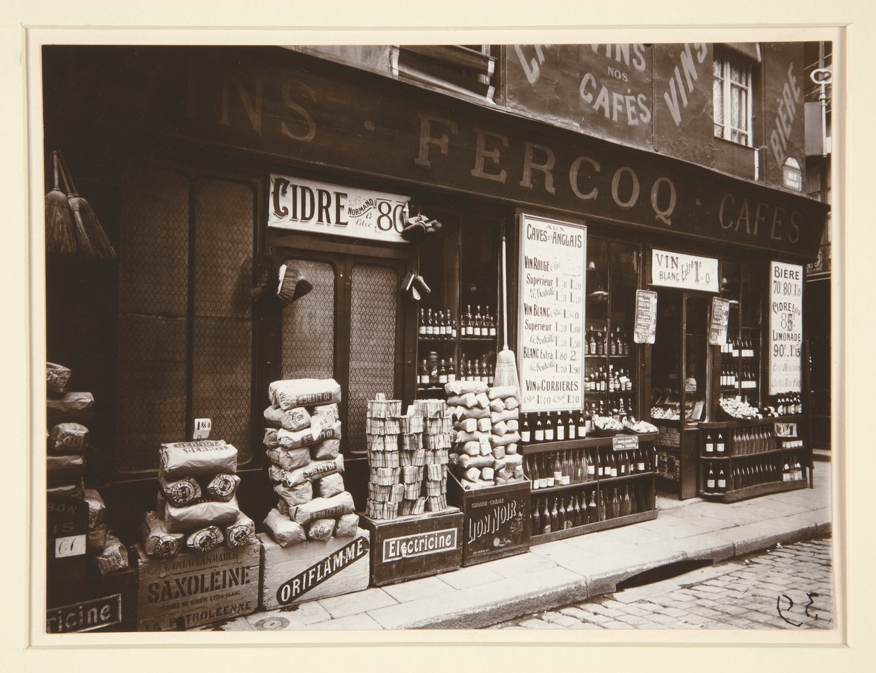 Butiksfront af Eugène Atget
