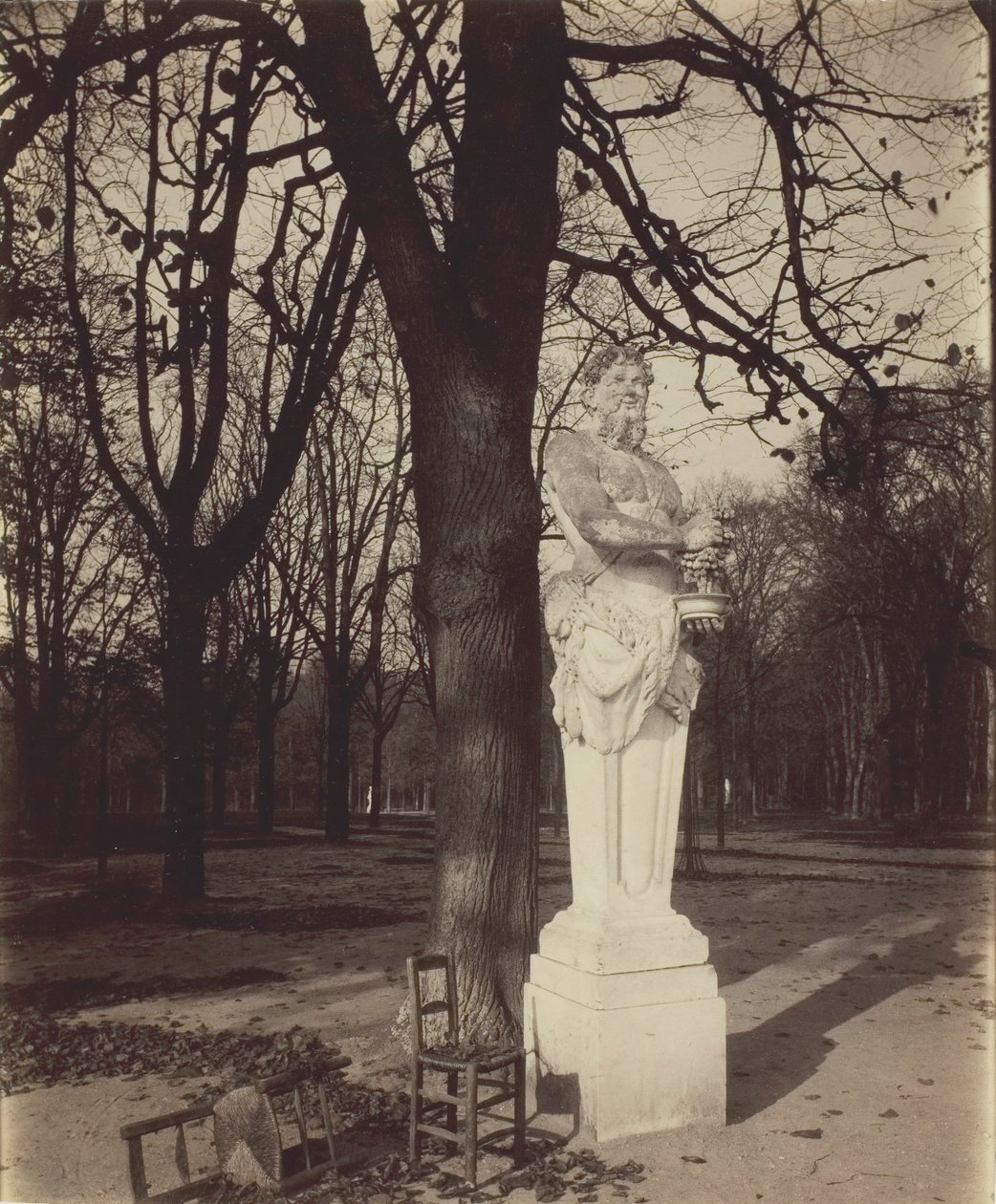 Versailles, Parkens hjørne, 1904. af Eugène Atget