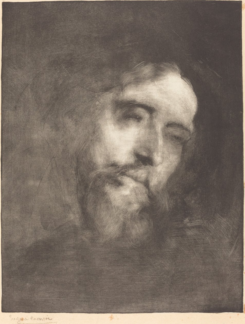 Alphonse Daudet af Eugène Carrière