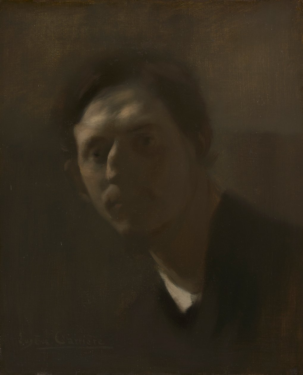 Armand Berton, ca. 1891. af Eugène Carrière