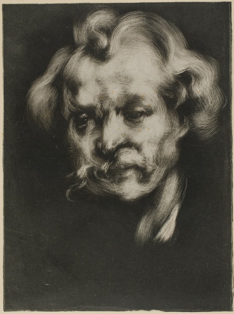 Portræt af Jean Dolent af Eugène Carrière