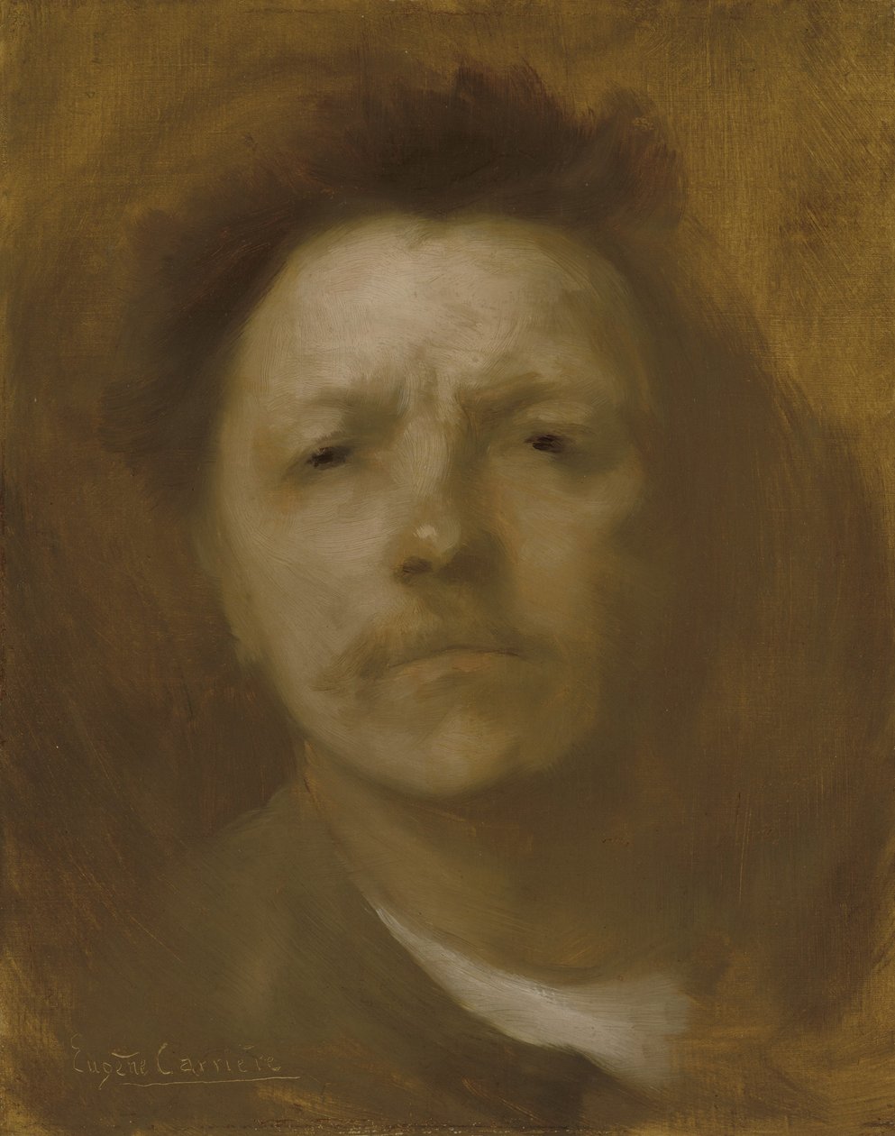 Selvportræt, ca.1893 af Eugène Carrière