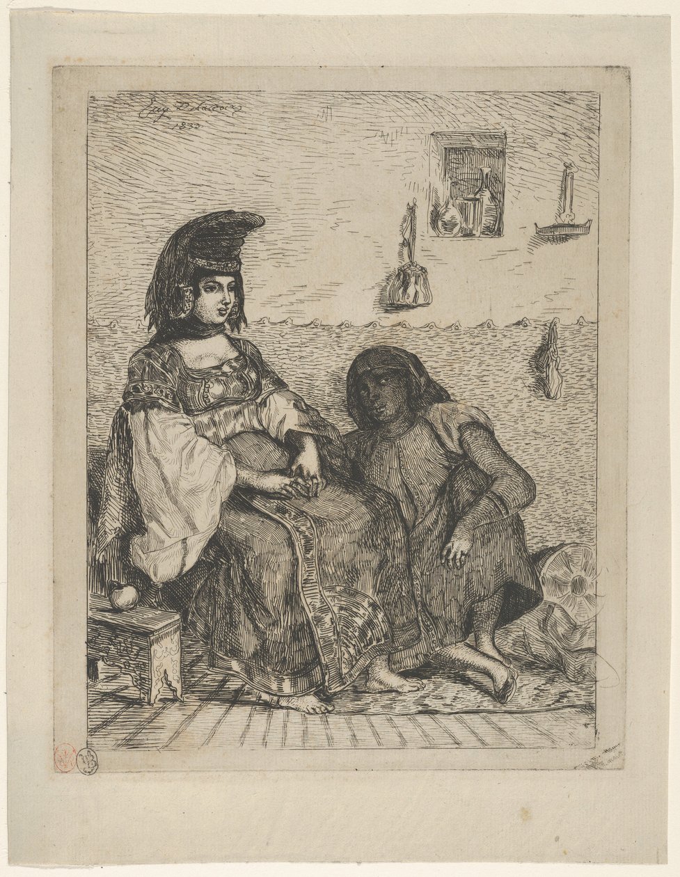 En jødisk brud i Tanger, 1833., 1833. af Eugène Delacroix