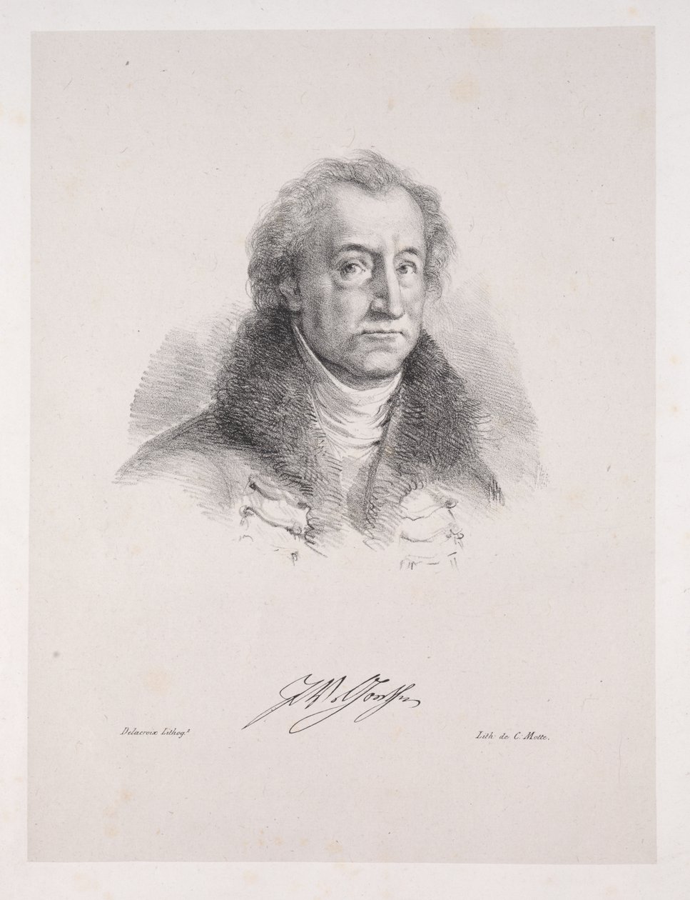 Illustrationer til Faust af Eugène Delacroix