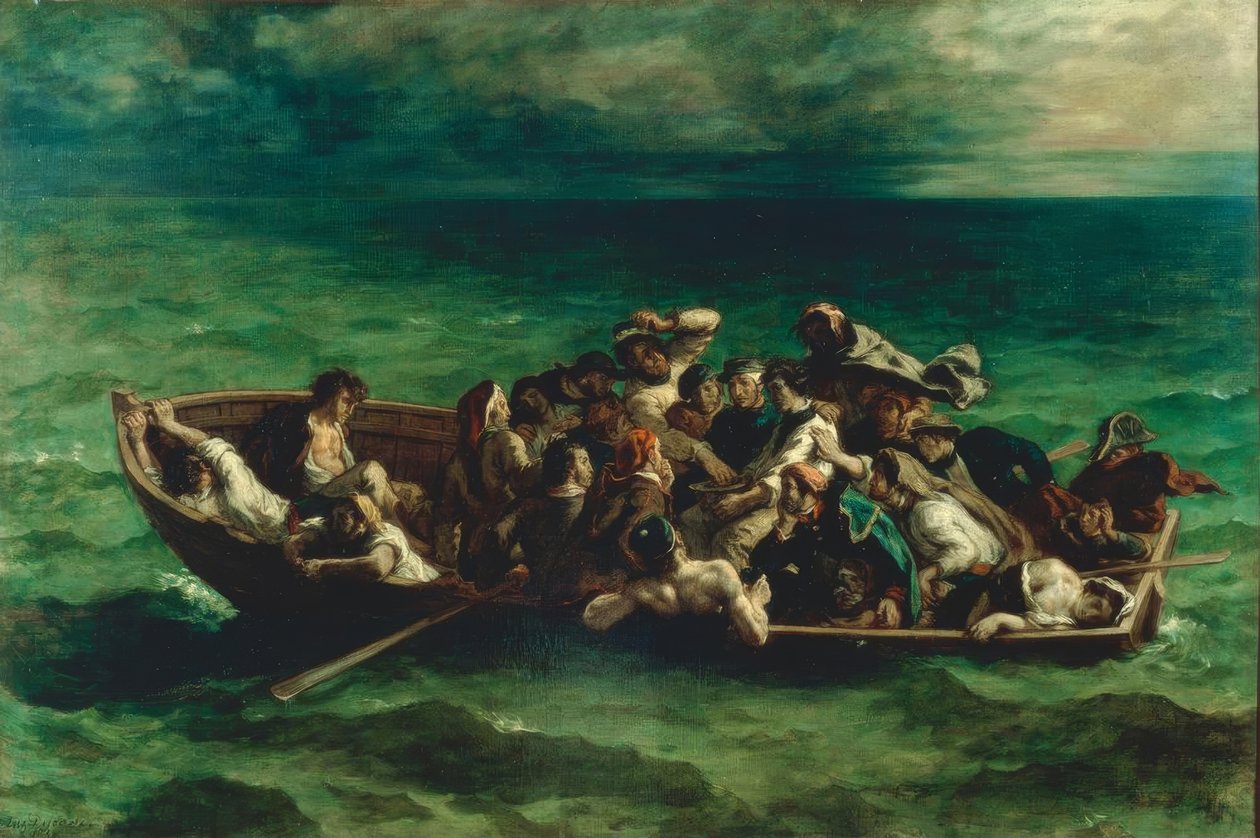 Don Juans skibbrud af Ferdinand Victor Eugene Delacroix