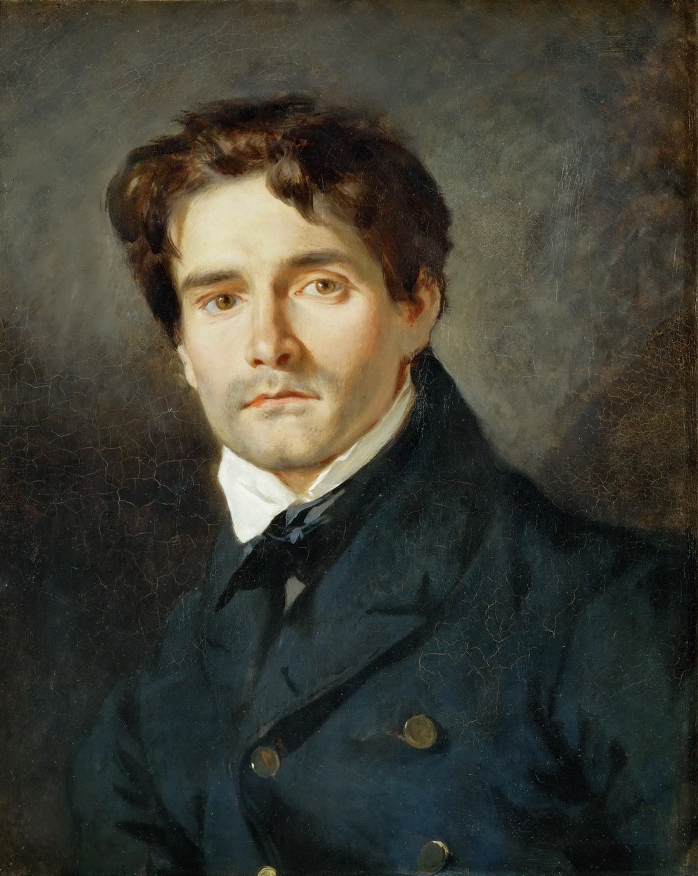 Portræt af Léon Rieser 1808-1878, 1835. af Eugène Delacroix