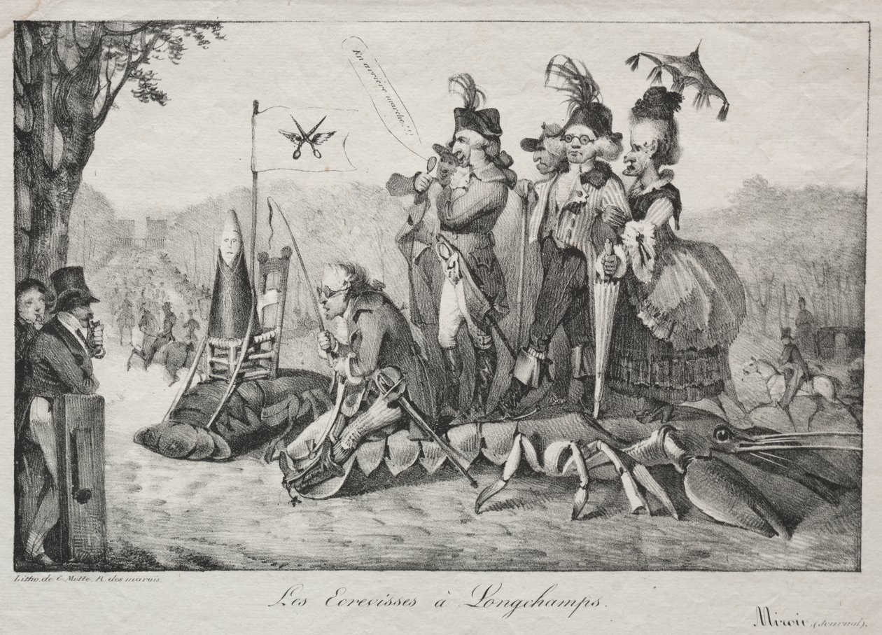 Krebsen fra Longchamps af Eugène Delacroix
