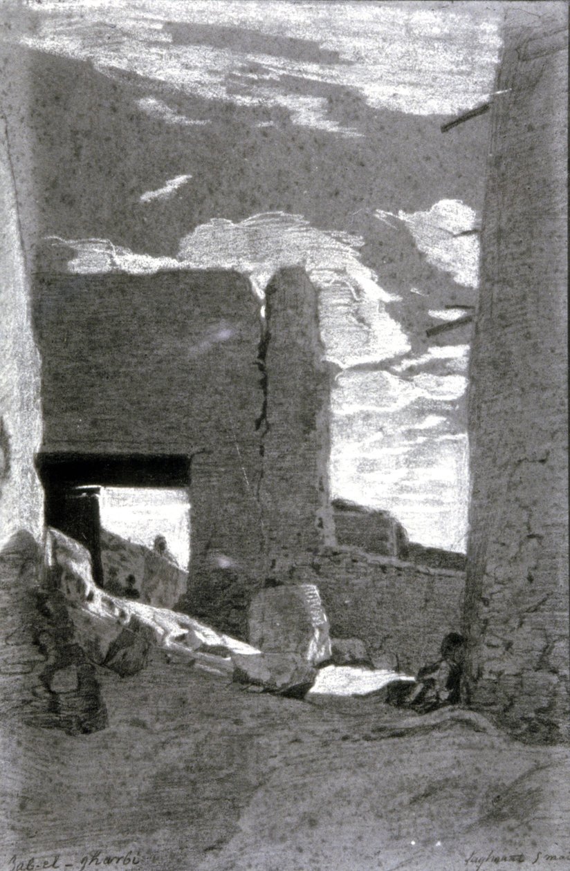 Bab El Gharbi, sprog af Eugène Fromentin