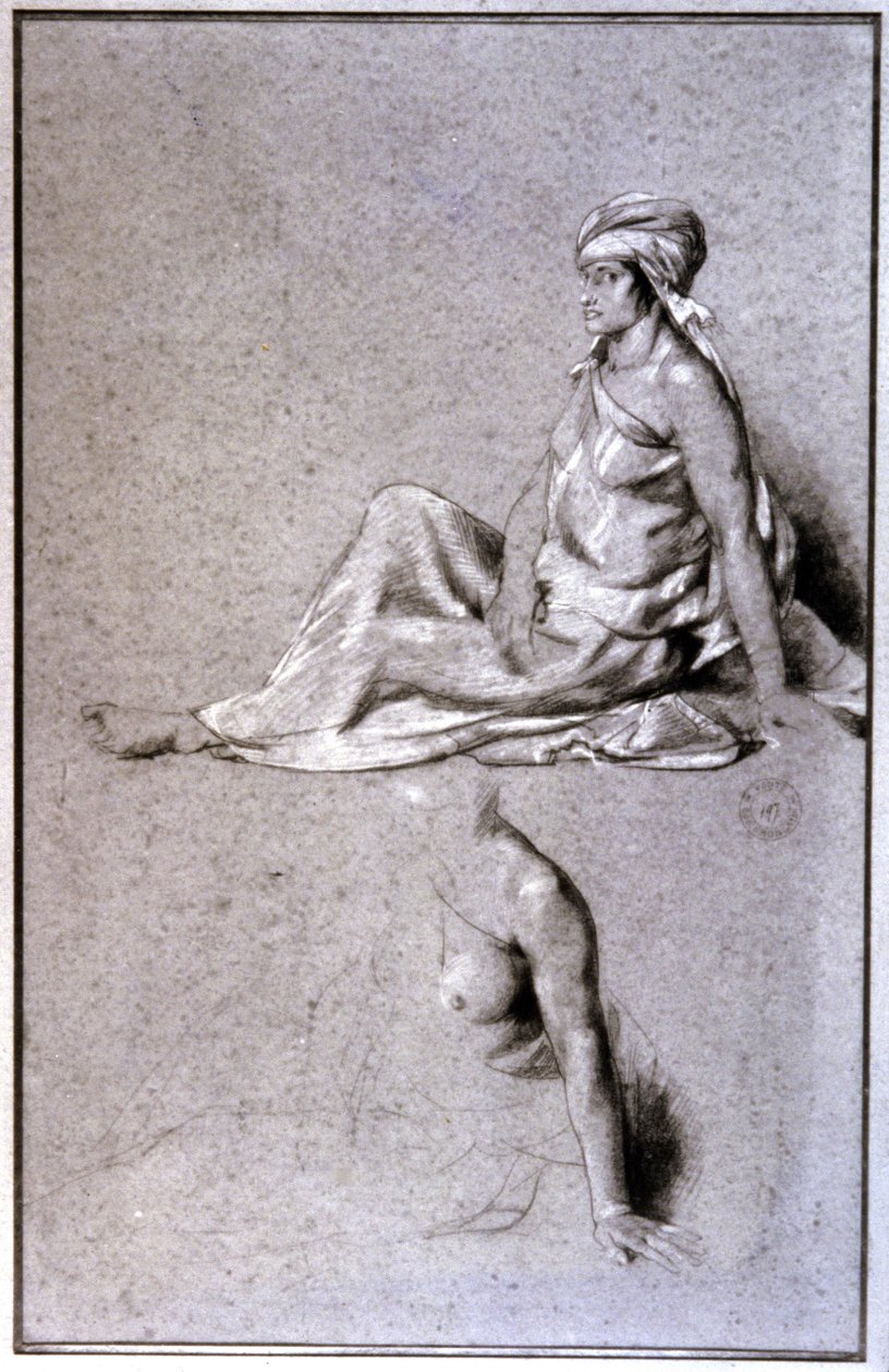 Kvindestudier, Sahel af Eugène Fromentin