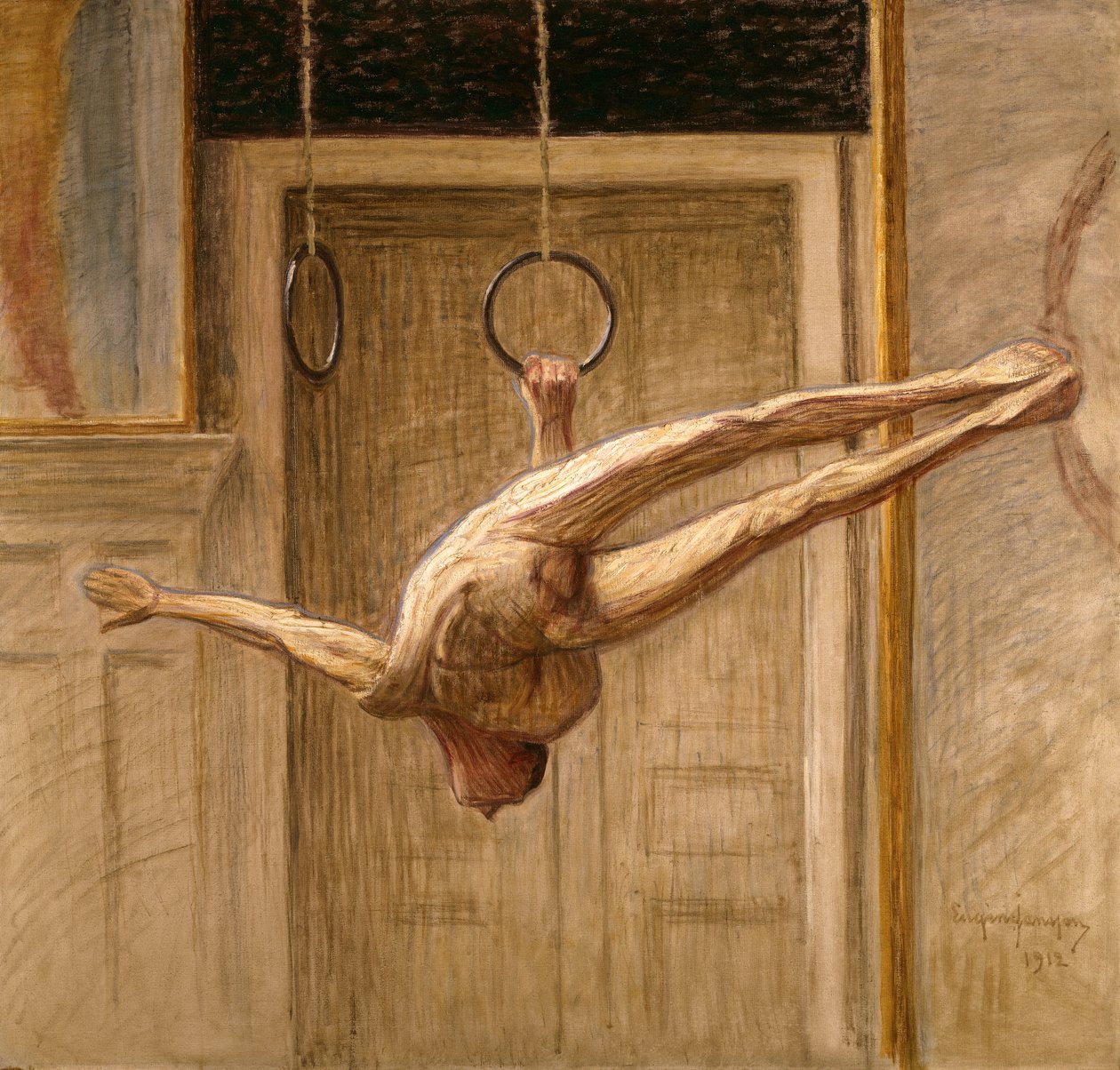 Ringgymnast nr.2, 1912 af Eugène Jansson