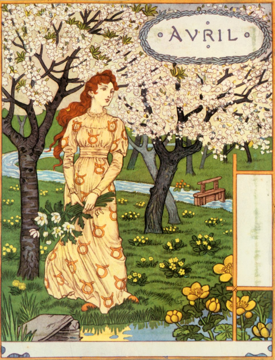 april, 1896. af Eugene Grasset