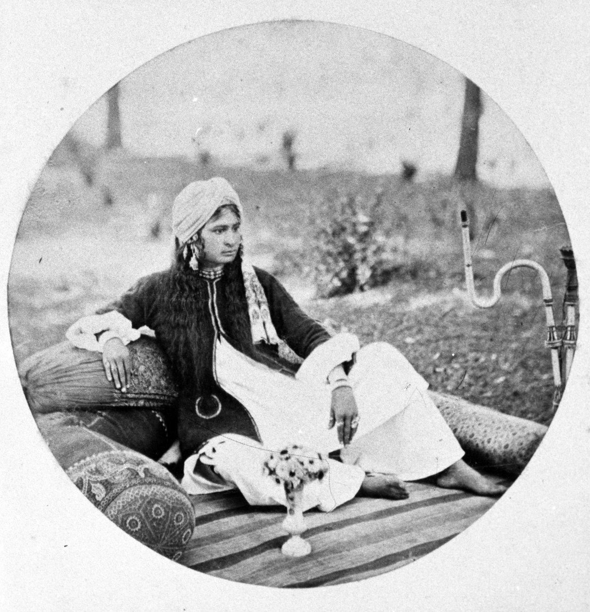 Portræt af en Nautch-pige, ca. 1860