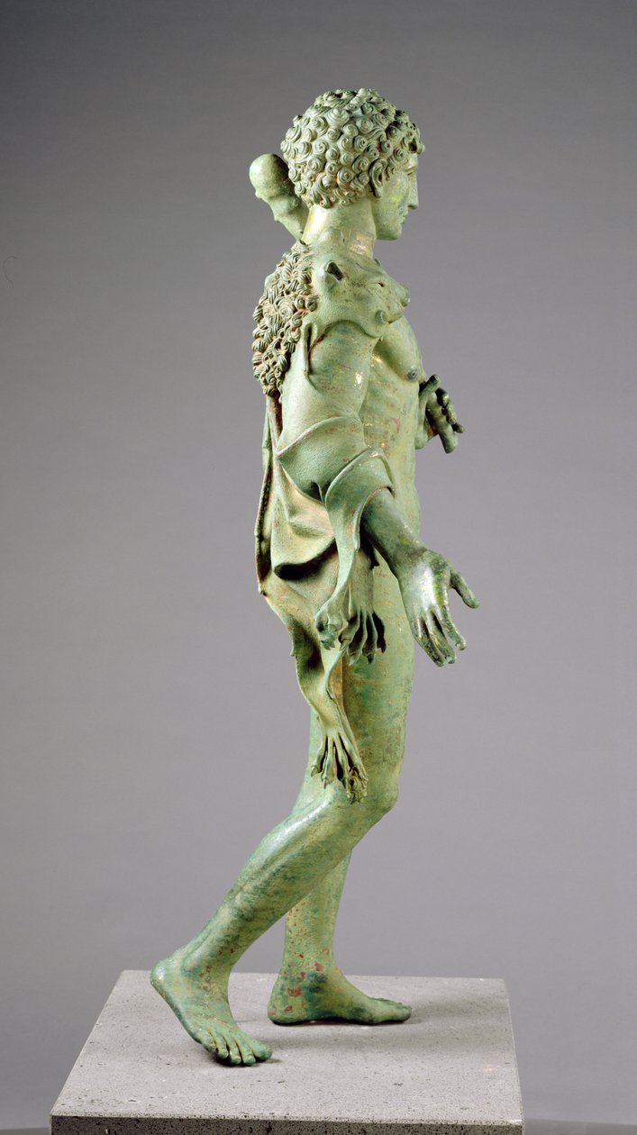 Youthful Hercules (bronze) af European European