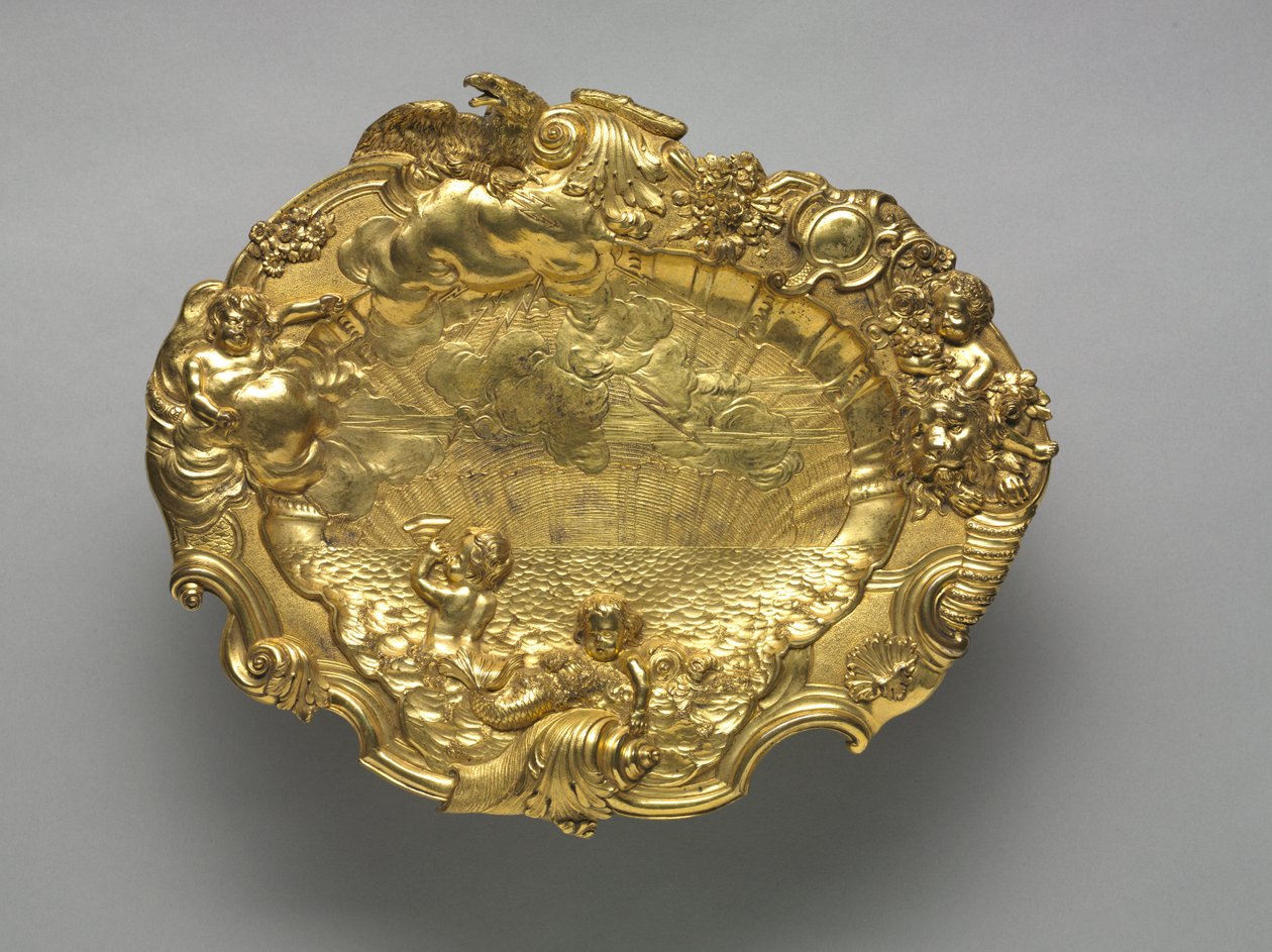 Fad, England eller Tyskland, c.1725-1750 af European School