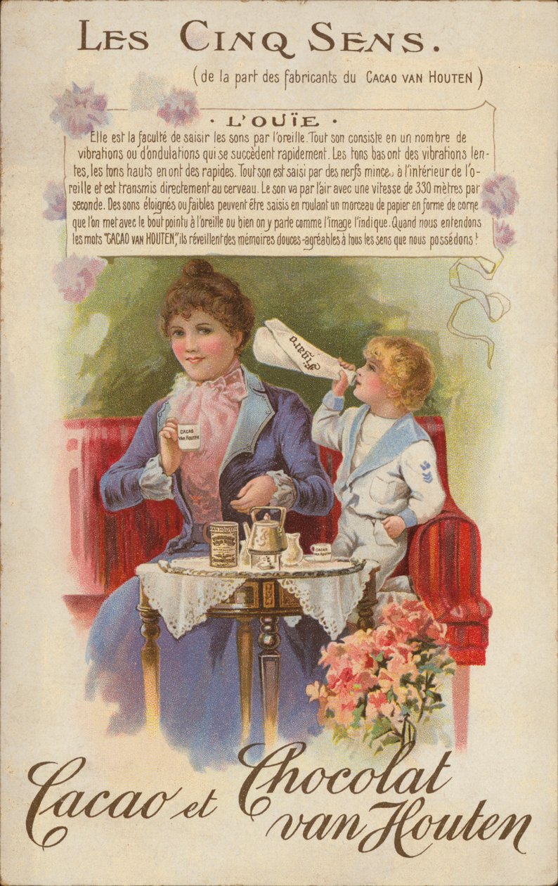 Hørelse (chromolitho) af European School