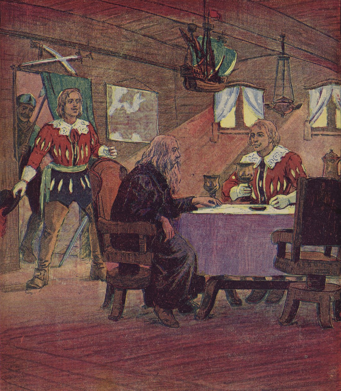 Klaus Störtebeker (farvelitografi) af European School